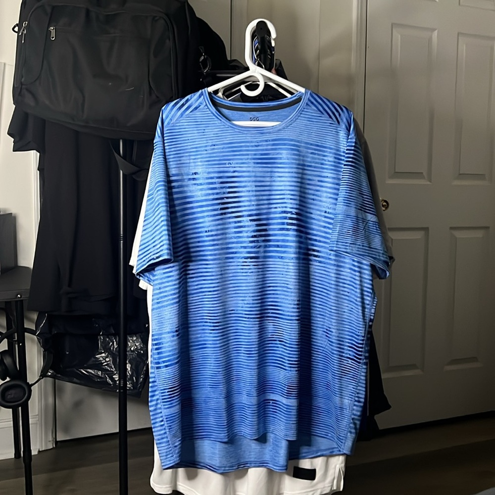 DSG Blue Striped Men's Shirt